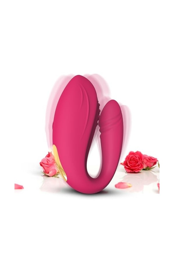 Rabbit Vibromasseurs Feminin Clitoridien Suceur à Distánce, Vibromasseurs Feminin va et vient, Sextoyse Couple Plaisir Sex To