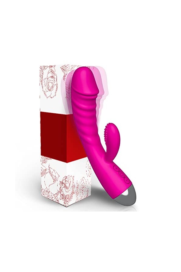 10 mode Vibrømásseúrs Fěminin va et vient, Šëx Tôyspour pour Couple Tôýs Feṃṃe Vibrant, Sèxtôysë Couple Pláîsir Fěmme Clìtor