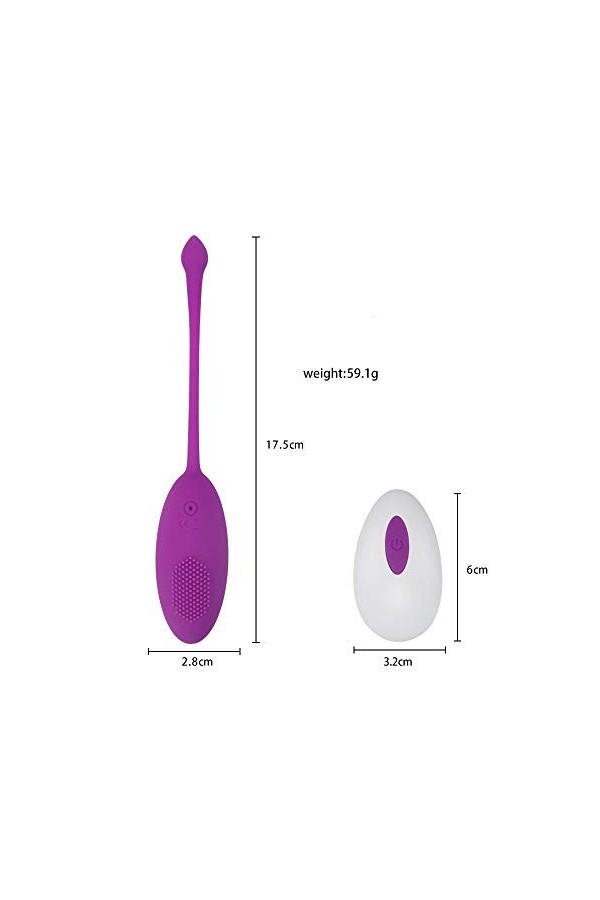 Mini Vibromasseurs Oeuf Feminin vibro clitoridien pour femme Bullet Vibrateur Silencieux