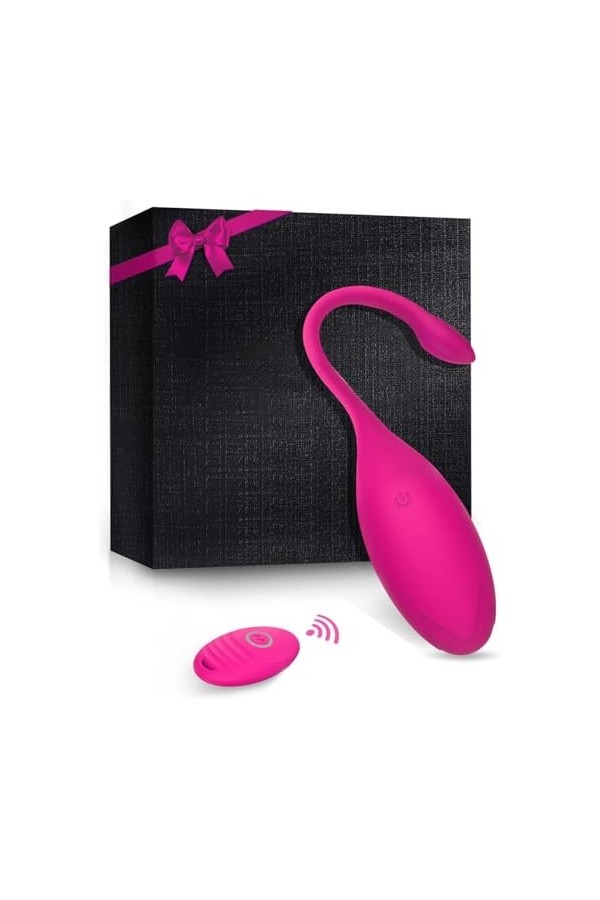 sextoy oeuf vibrant sans fil avec télécommande sextoys vibromasseurs femme a distance clitoridien 10 fréquences etanche et si