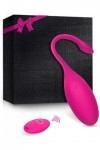 sextoy oeuf vibrant sans fil avec télécommande sextoys vibromasseurs femme a distance clitoridien 10 fréquences etanche et si