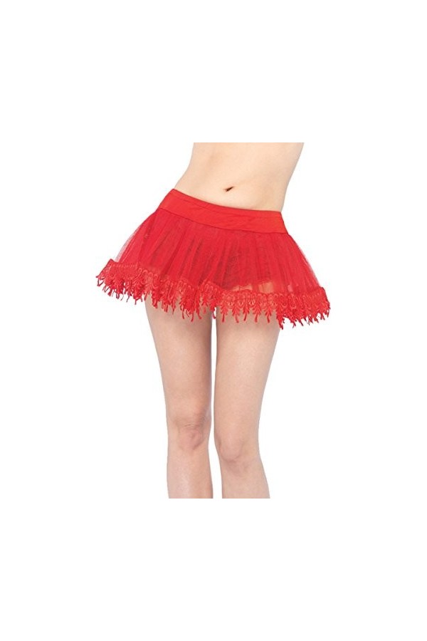 Leg Avenue Jupon Gonflant Volante Noir Taille Unique