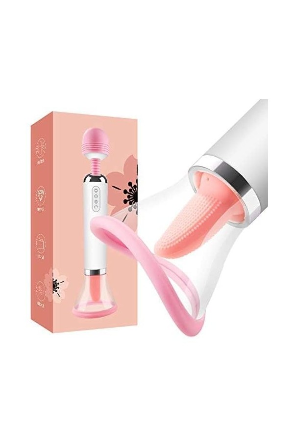 Vibrateur De Rouge à LèVres Masseur électrique portable féminin Vîbro-Mâsseur Clîtoridîen,avec 10 modes de vibrations magique