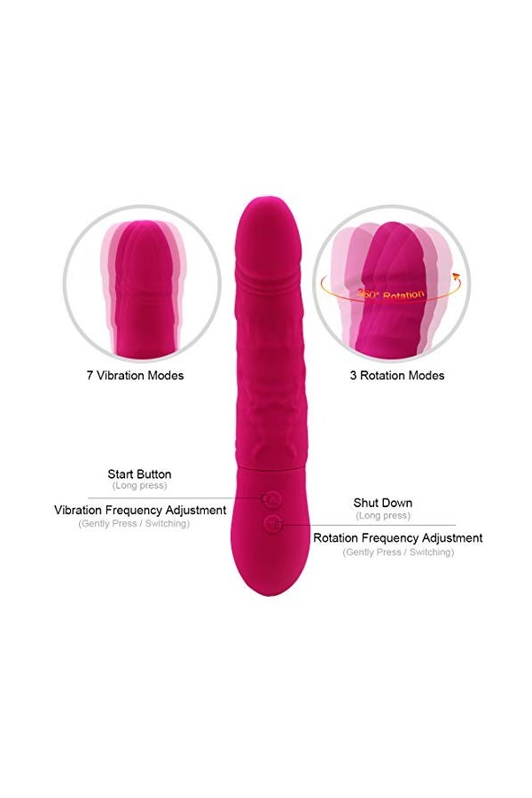 Laṇgụe Vîbrant Rose Sextoyse Plaisir Femme Rose clitoridien Suceur Stimulateur Point g et Sein Puissant Silencieux Sucéur léc