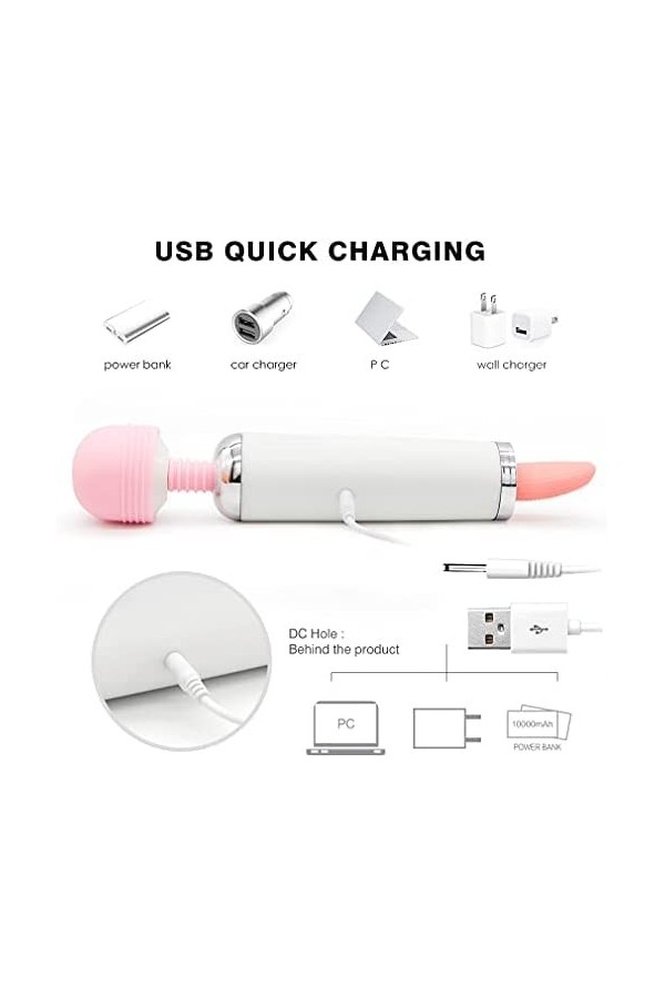 Stimulant Clitoridien Pour Femme Double Mas-seur aspi-rateur vibromass-EUR Stimul-ateur Lang-UE clito-ridien VI-Brant Femme S