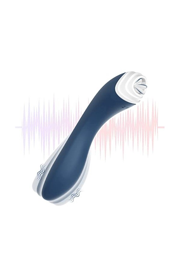 Lecheur M-asseur portable,Vibr-ömasseur Cöu-ple pour Clit-öridien et Stimulation Pöint G Sext-oys pour Femmes et Cöuple,Vibr-
