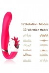Laṇgụe Vîbrant Rose Double Mas-seur aspi-rateur vibromass-EUR Stimulateur Lang-UE clito-ridien VI-Brant Femme succsionGN135