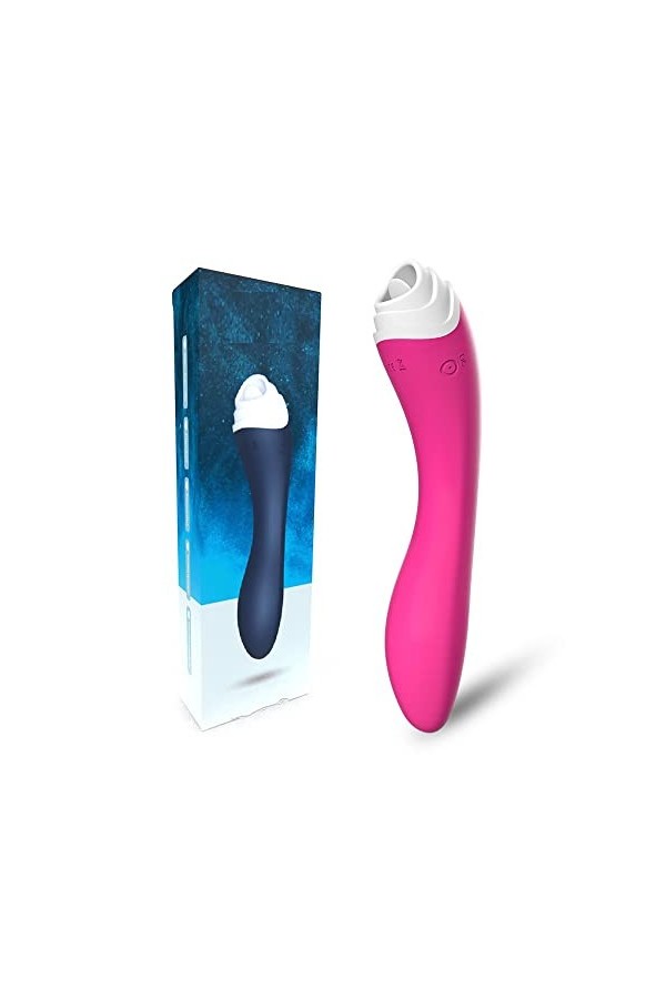 Vibrateur De Rouge à LèVres Masseur électrique portable féminin Vîbro-Mâsseur Clîtoridîen,avec 10 modes de vibrations magique