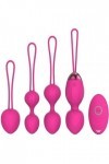 Oéufs Vîbrant Vibro Couple Pȱṛţ??łe Oèuƒ vibr?nt Femme Oeuf de Massage en Silicone Masseur Portable 9 Fréquences de Vibration