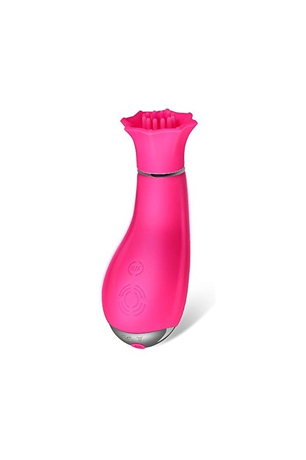 Stimulateur point G Masseur Langue Vìbrante pour Femme Vìbrọ-masseur clitoridien Suceur Stimulateur Point g et Sein PuissantK