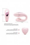?è?f Vîbrant ?ans ?il pour ?è??e, Silicone Vîbromàsséur Femme Stimülateur de Clitoris Masseur 9 Mode Sextoyse Telecommande ??