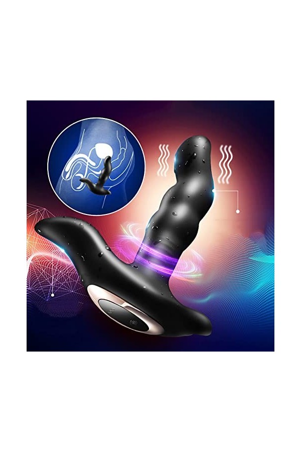 Miavoeg Matériau en Silicone, Mode réglable, Chargement USB, étanche et Facile à Nettoyer.