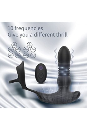 Miavoeg Matériau en Silicone, Mode réglable, Chargement USB, étanche et Facile à Nettoyer.