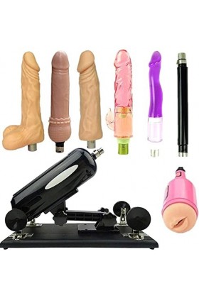 Multifonction Máquina De Armas Para Mujeres Automático Retráctil Bombeo Simulación Adulto Mujer 7 Piezas C3 Universel