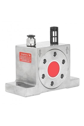 Vibromasseur à turbine à air, vibrateur à turbine réglable G1/4in Force de vibration élevée à faible bruit avec silencieux po