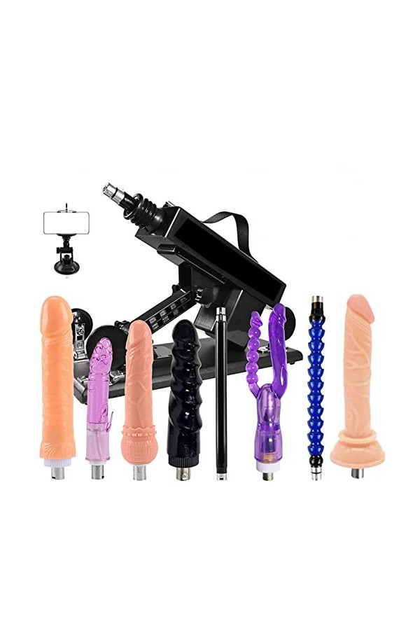 ZJZFL Puissance Forte à La Mode, Diverses Fréquences Matériau en Acier Inoxydable Noir