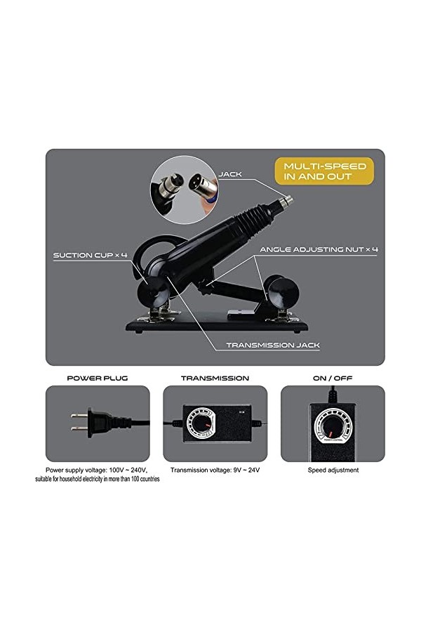 GAOSJX Ajustement Libre Détachable Très Stable