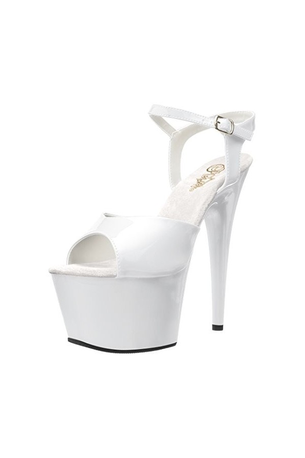 Pleaser ADORE-708 CLR/Blk UK 11 EU 44 