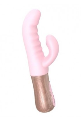 Vibromasseur Rabbit double action Sassy Bunny rose