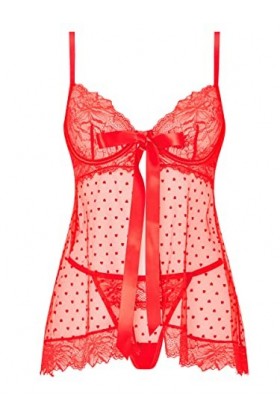 Ann Summers Bon Bon Bon Nuisette sexy Rouge, Rouge, S