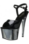 Pleaser ADORE-708 CLR/Blk UK 11 EU 44 