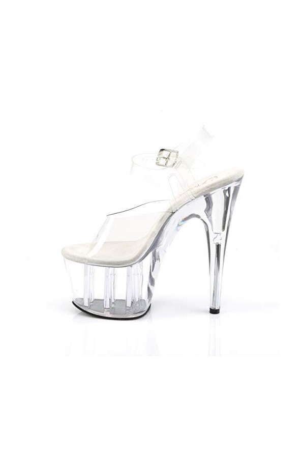 Pleaser ADORE-708 CLR/Blk UK 11 EU 44 