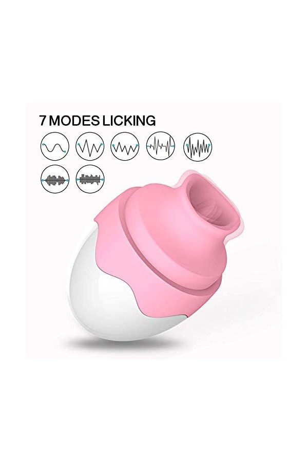 Vîbrô-másseúr Clîtôrîdien sucer ????????????? pour Les Femmes Licker pour Les Femmes la Langue et sucer Lèche orale vibrent L