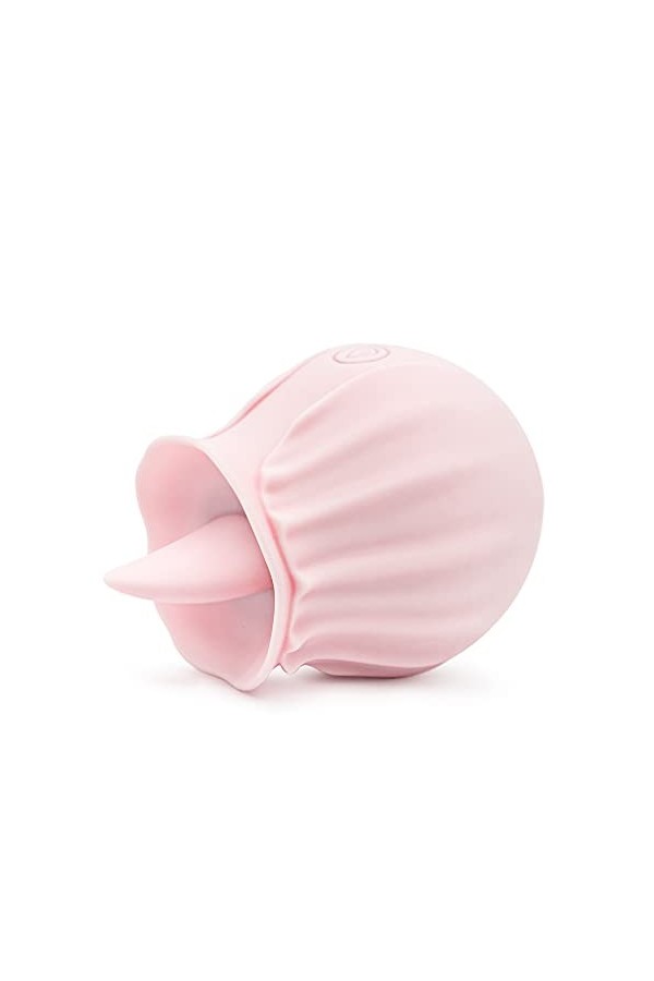 Puissant Modes de Vibration Vibromasseur Femme,Vibromasseur Double Moteur Léchage Léchage & Léchage Vibromasseur 2 en 1 Recha