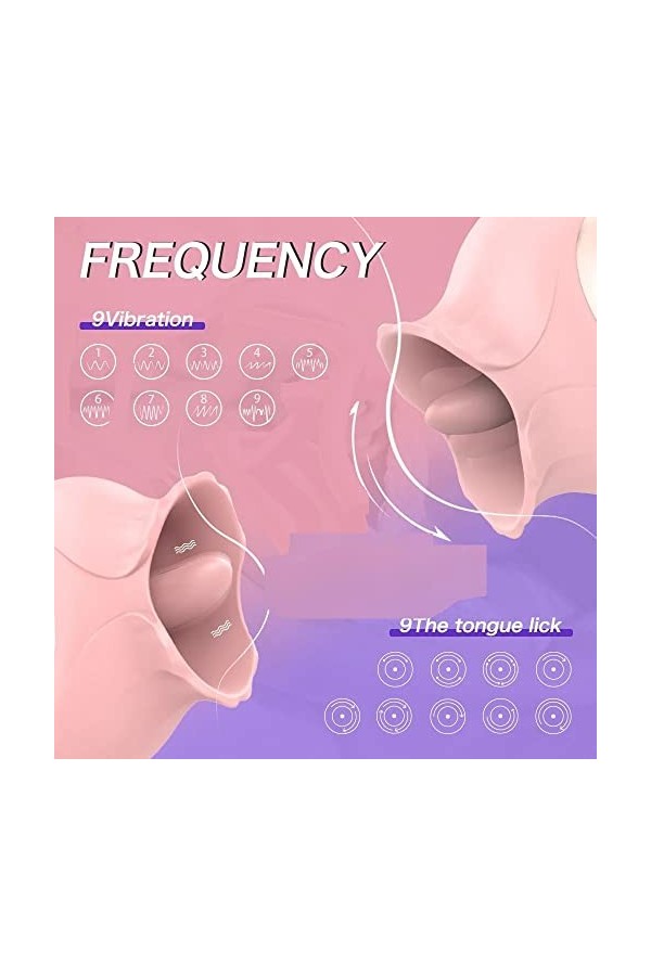 Vîbrô-másseúr Clîtôrîdien Súcëúr Vibrateur Femme Sex Clitoridien Masseur rose stimulant clitoridien puissant avec clitoridien