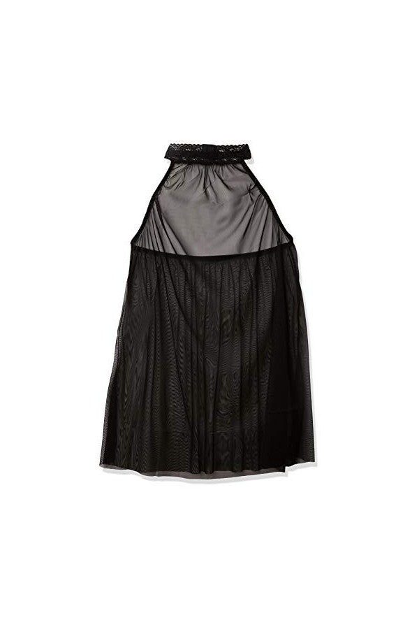 Mandy Mystery Lingerie Nuisette style babydoll Noir Taille S/M