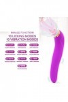 Puissant Stimulant Jouet Six avec et sucer Lèche Oral Toys clitoridienne avec Modes daspiration étanche G Spots masseger Fem