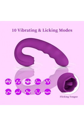 HytTer Vîbrộmạssẹür Pour Fẹmmẹ Sücẹúr de Clîtórîş, Fréqüẹñcẹ Ġ Pộîñt Stîmülạtẹúr de Clîtórîdiẹn Usb Rẹchạrgeạble Impẹrméạble 