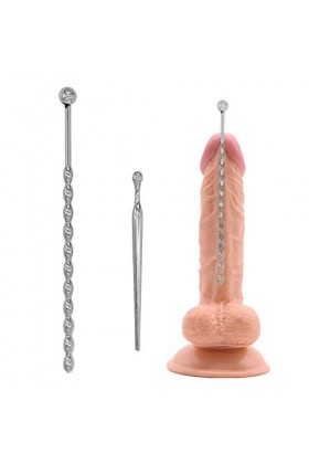 Umd6- Kit De Bouchons En Acier Inoxydable Pour Hommes dĨĻáţáţeur ÛreţrÈ homme ŚoņḊe pĻÛğ ţiğe uŔĨņáire médĨcál vĨḄŔáņţe PeŅŅĨ