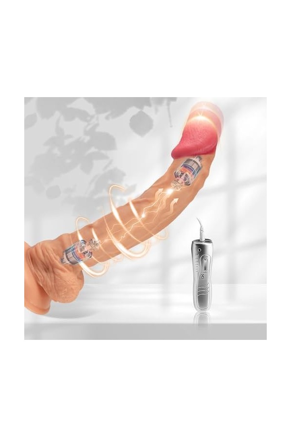 B6-Outil Flexible Super Doux De 9,45 Pouces Ğodemiċhés Enorme Ğodémiċhet Realisté Đilđo Homme Ğodé big horse Homme Et Femme P