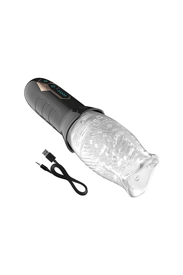 Mâle Sex for Men Hands Free Sexy Man Male Toys Toy for Male Self-Pleasure Toys Six Toy for Men Possey Strocker Sleeve Masturb