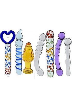 Closhion Anâl Plùg Bütt Plug Enorme Gödë Gödëmíchëť Femme Homme Anàlé XXL Large,Ｇode Verre 4b