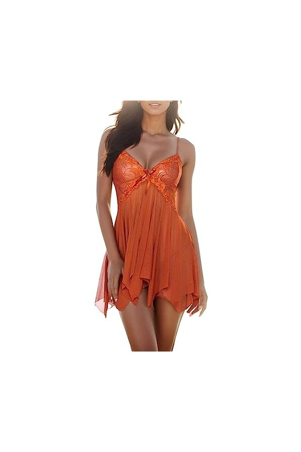 Tenue Sexy Femme Pute Uniforme Sexy Robe Lingerie Sexy Transparente Tenue Sexy Blanche Ouverte Sexy Lingerie Babydoll Satin N