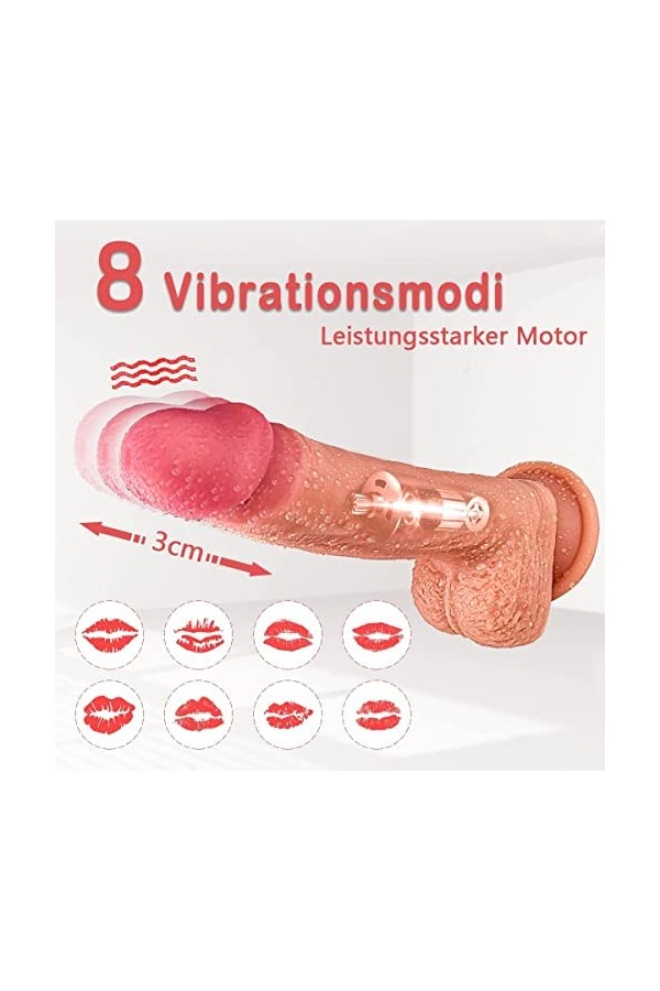 - Sèxtôysé Ġõđẹ 8 Modes Vîbrant Gộde Va Et Viént Gờdḙ Femme Šêx Vibrờ-Mạssêur Va Et Vient Sans Fil Realiste Gờdḙs Gờd Vibrant