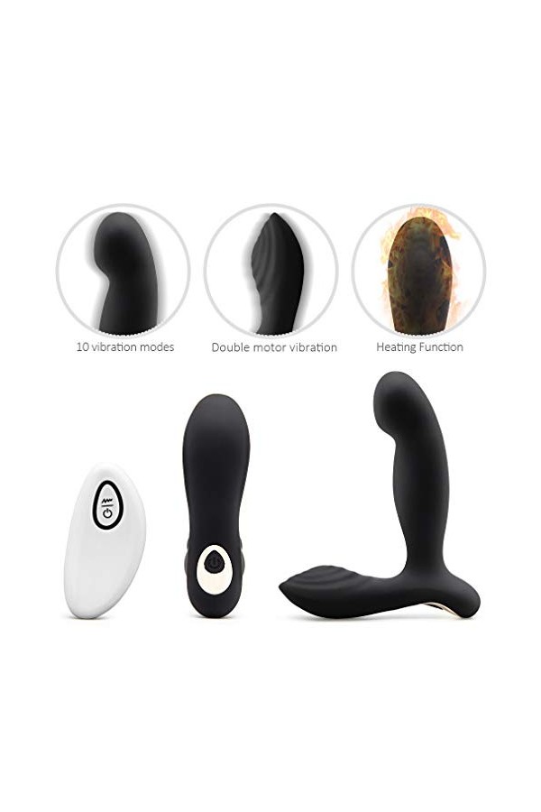 Pṛosṭάte Ṃassaging Ṭoy for Hommes Adult Male Remote Control Moving Rotating Massager Plug for Hommes Awesome Male Prostata Ma