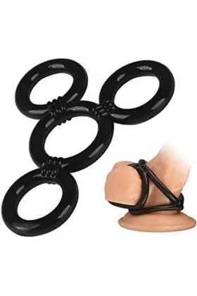 ánnèau pénis Hommes Cook Ring Prostrate Massager p?n?s Anneau Amal Plug ?d??te Six Amus Trainer