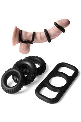 ánnèau pénis Hommes Cook Ring Prostrate Massager p?n?s Anneau Amal Plug ?d??te 4 Amus Trainer NYM7