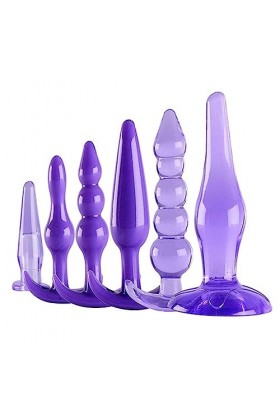 Silicone Śëx ânâls Pluğ MâŚŚâğÉr Six ťÔys pour Cöuples Kit Śëx ťÔys pour Hommes Femmes k22b