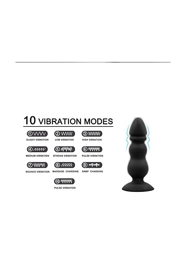 Électrique Silicone Jouets P-stimulateur à Distance sans Fil pour Les Hommes de la Prostate modèle Fun Masseur modèle sans Fi
