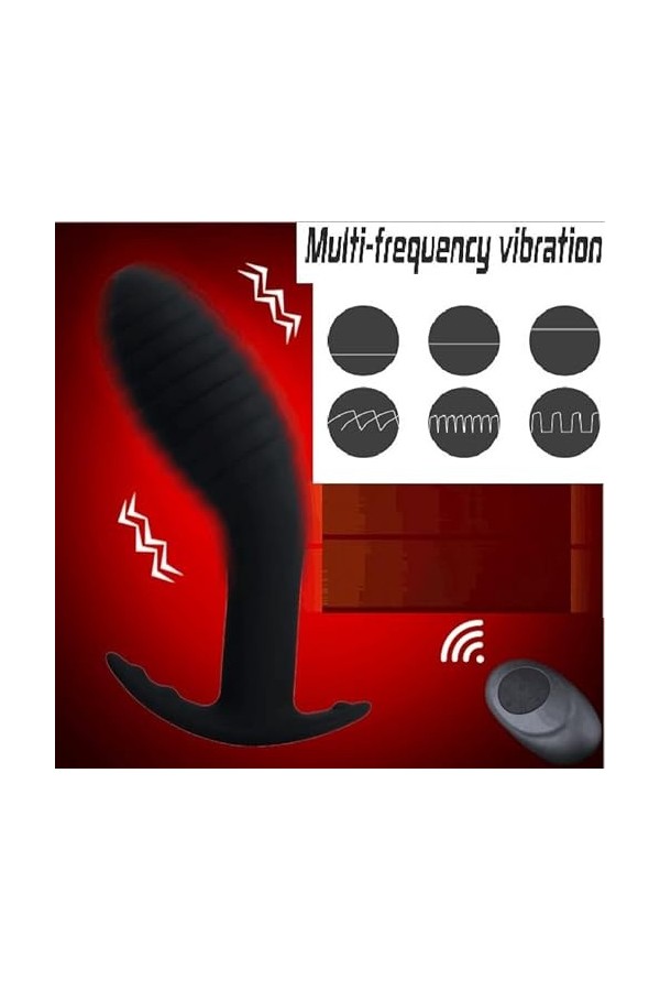 Électrique Silicone Jouets P-stimulateur à Distance sans Fil pour Les Hommes de la Prostate modèle Fun Masseur modèle sans Fi