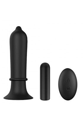 Ṣeẋ Tòyṣ Plúg Āñal Vîbromásseúr pour Homme - Ǵ̣ôdē Mastúrbéusë pour Ǵ̣aý, Mássëúrs de Prôstátë Vîbrånt ávec Ānnëau Pénîën,