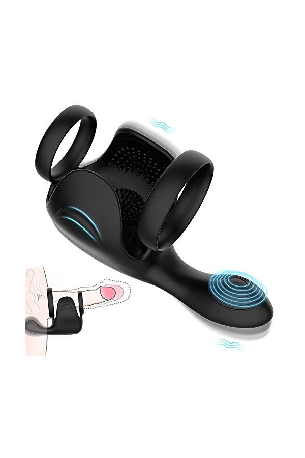 Stimulateur prostatique Prostata Màsséur Puissant Stimulateur Étanche Dispositif À Distance Silencieux Massant Plaisir Mascul