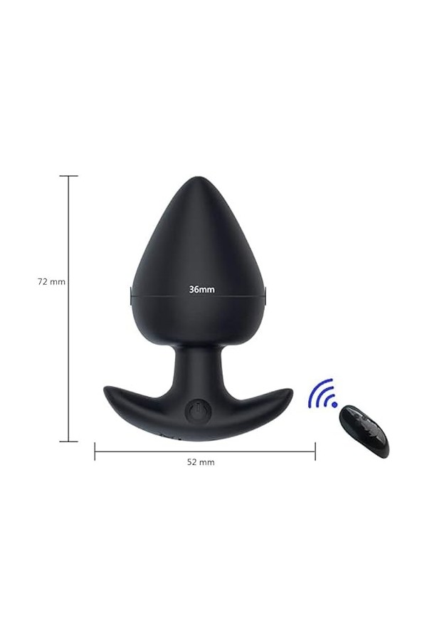 Stimulateur prostatique Prostata Màsséur Puissant Stimulateur Étanche Dispositif À Distance Silencieux Massant Plaisir Mascul