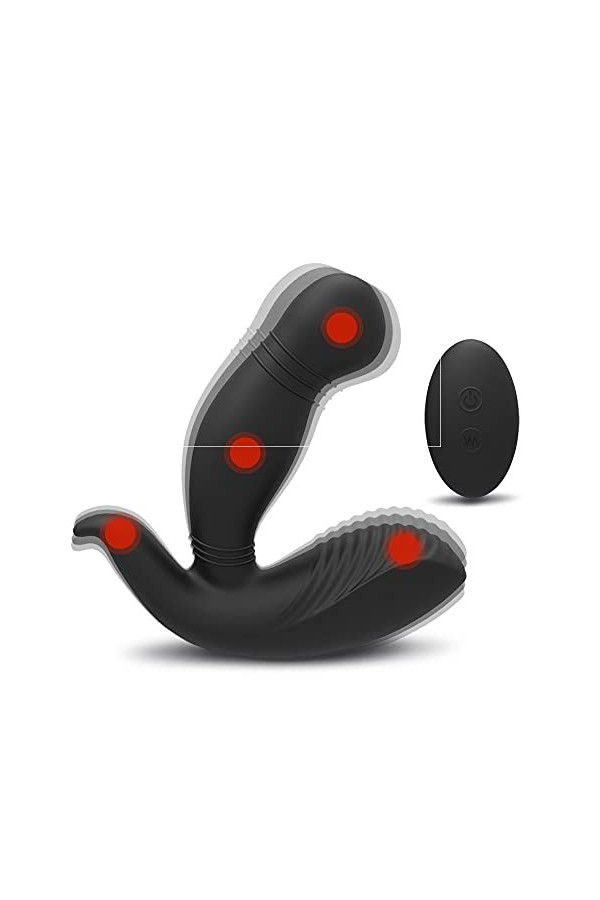 Électrique Silicone Jouets P-stimulateur à Distance sans Fil pour Les Hommes de la Prostate modèle Fun Masseur modèle sans Fi