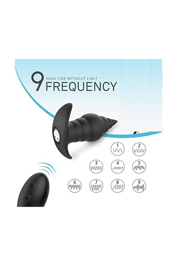 Stimulateur prostatique Prostata Màsséur Puissant Stimulateur Étanche Dispositif À Distance Silencieux Massant Plaisir Mascul