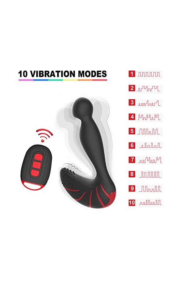 Anale Perles Plug Trainer Prostàté Màsséur Prostata puissant stimulateur étanche dispositif à distance silencieux massant pla